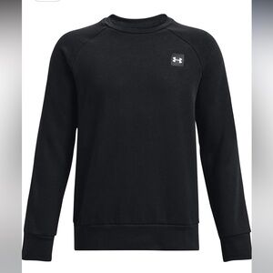 Under Armour Black Crewneck Sweater Boys rival fleece